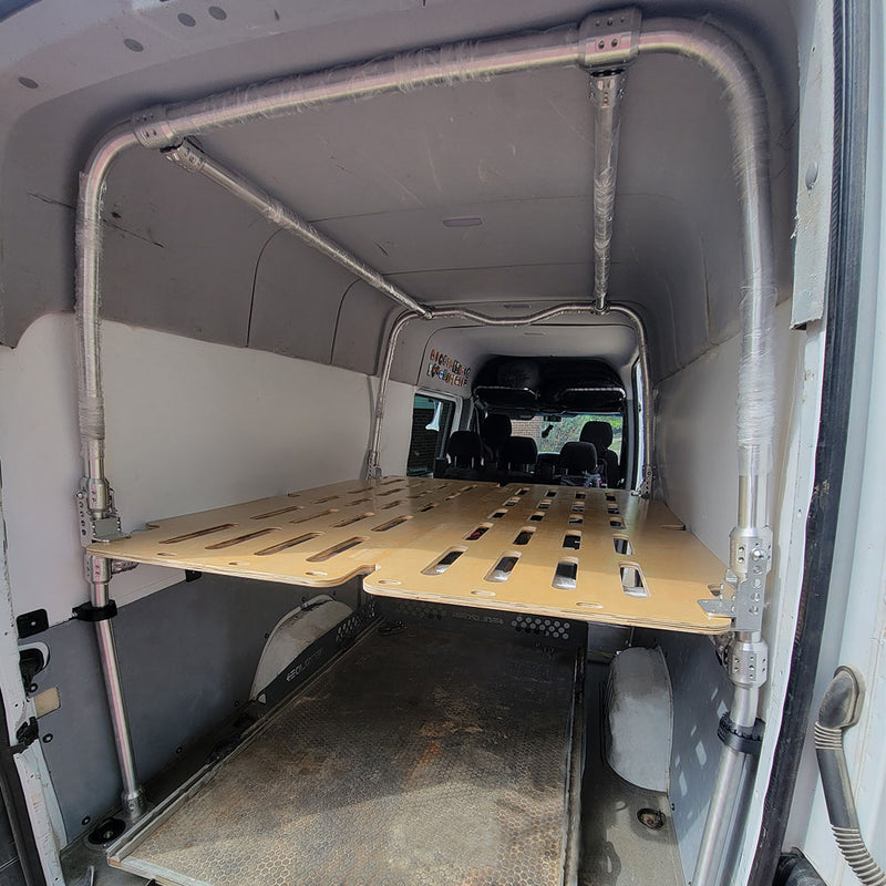 Cargo Van Folding Bed Frame - "The R-Cage"