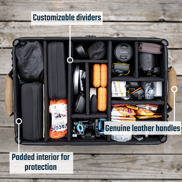 Camping tote box best sale