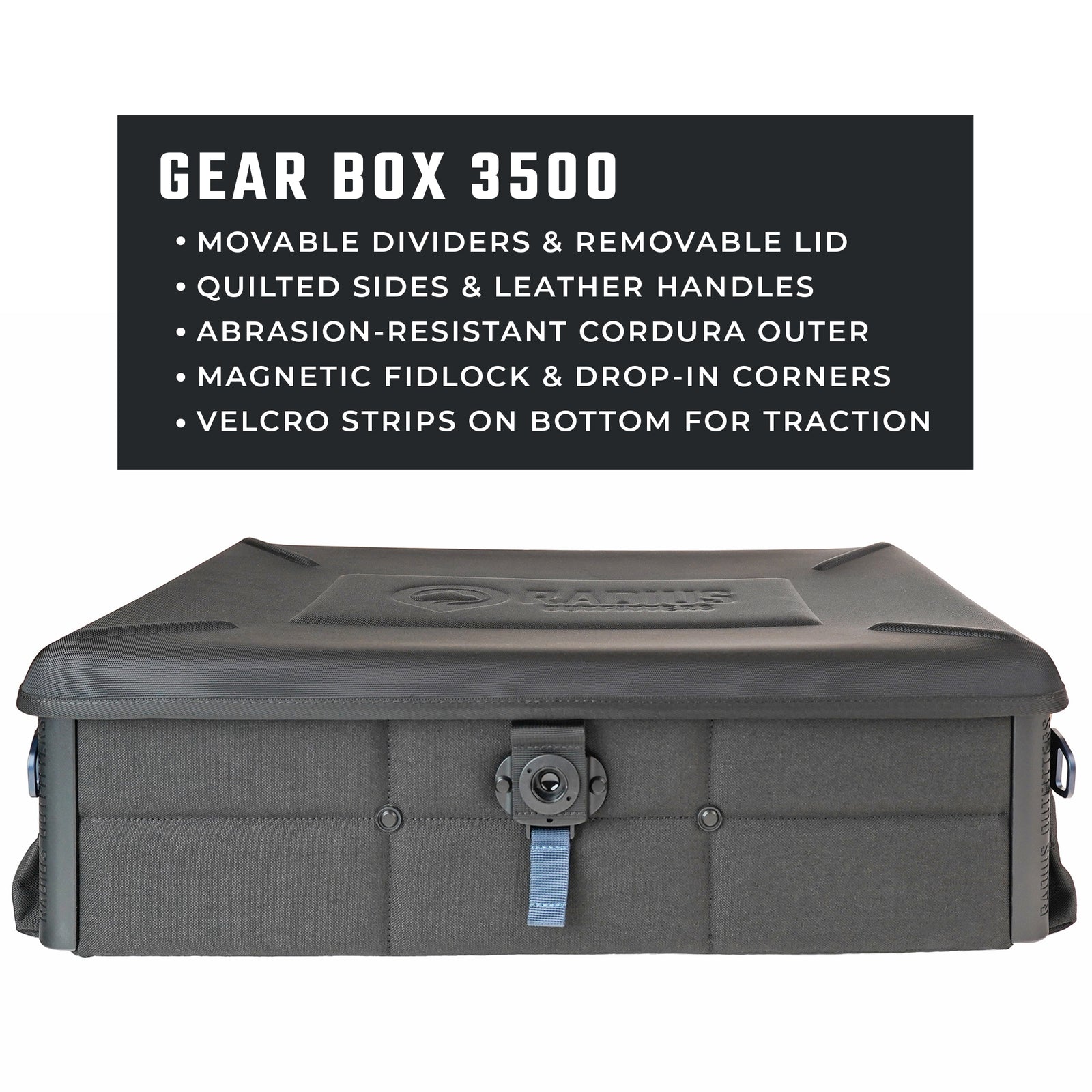 Medium Storage Box for Sprinter Adventure Vehicles - RADIUS OUTFITTERS