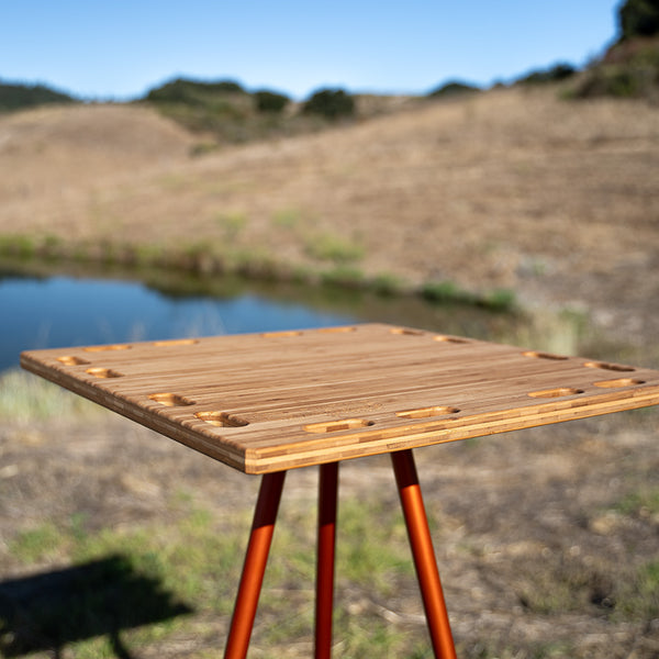 Camp Cocktail Table - "The Kickstand"
