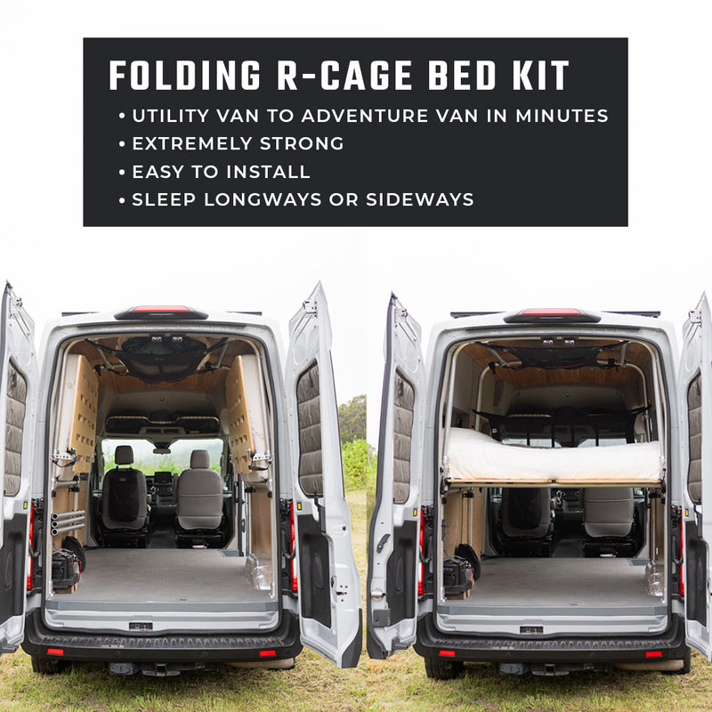 Ford Transit Folding Bed System Kit RADIUS OUTFITTERS