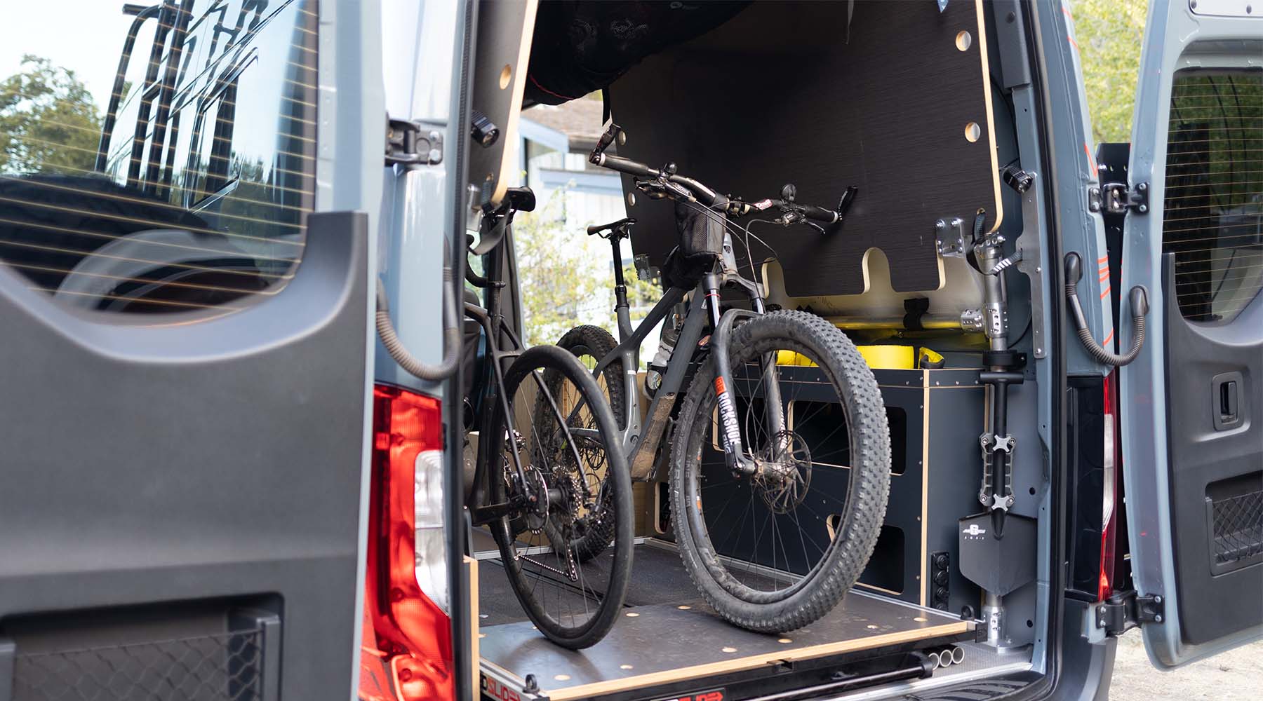 Sprinter Van Bed Frame System Kit RADIUS OUTFITTERS