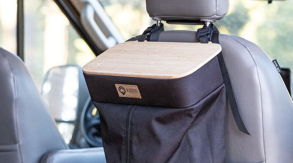 Large Camp Seatback Trash Tube